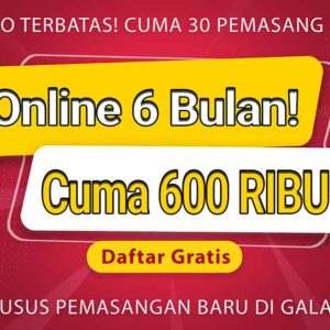 Promo pasang internet wifi murah untuk rumahan di Perumahan Galaxy Bekasi