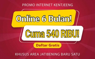 Expired: Promo Wifi Rumahan Kencang Jatibening Baru Satu